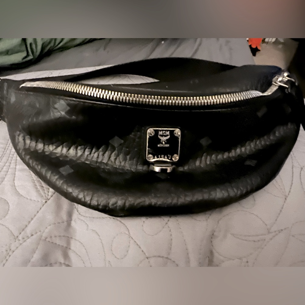 MCM Bumbag Fursten Visetos Small Black